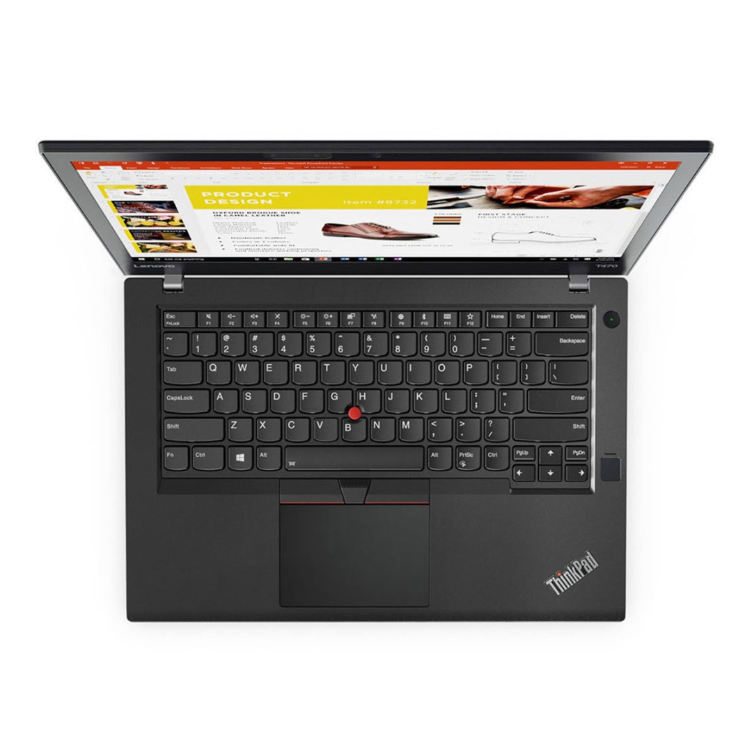 Lenovo ThinkPad T470 Laptop | Intel Core i5-6300U | 8 GB DDR4-2400 | 256 GB SSD M.2 | 14.0 inch FHD