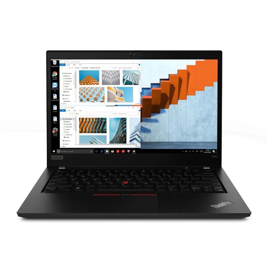  Lenovo ThinkPad T490 Laptop | Intel Core i5-8365U | 8 GB DDR4-2400 | 256 GB SSD M.2 | 14.0 inch FHD Touchscreen
