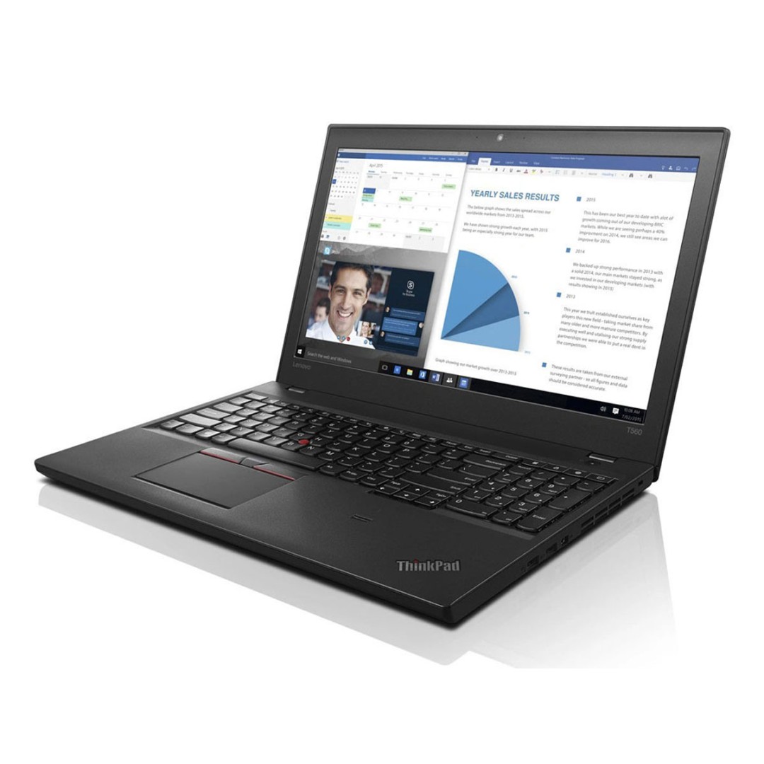  Lenovo ThinkPad T560 Laptop | Intel Core i7-7600U | 16 GB DDR3L-12800 | 512 GB SSD M.2 | 15.6 inch FHD