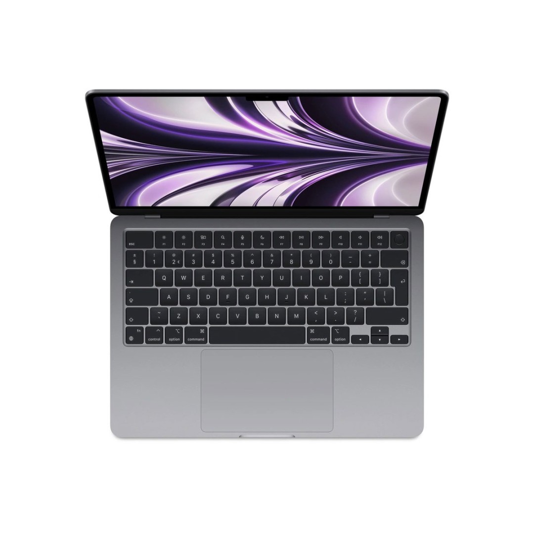 Apple MacBook Air 2022 Laptop | M2 8-core | 8 GB Ram | M2 10-Core GPU | 512 GB SSD | Qwerty | Grijs