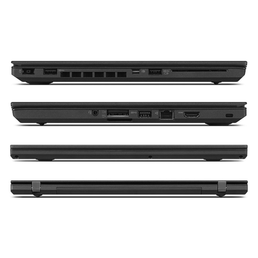  Lenovo ThinkPad T460 Laptop | Intel Core i5-6300U | 8 GB PC3L-12800 | 250 GB SATA | 14.0 inch HD