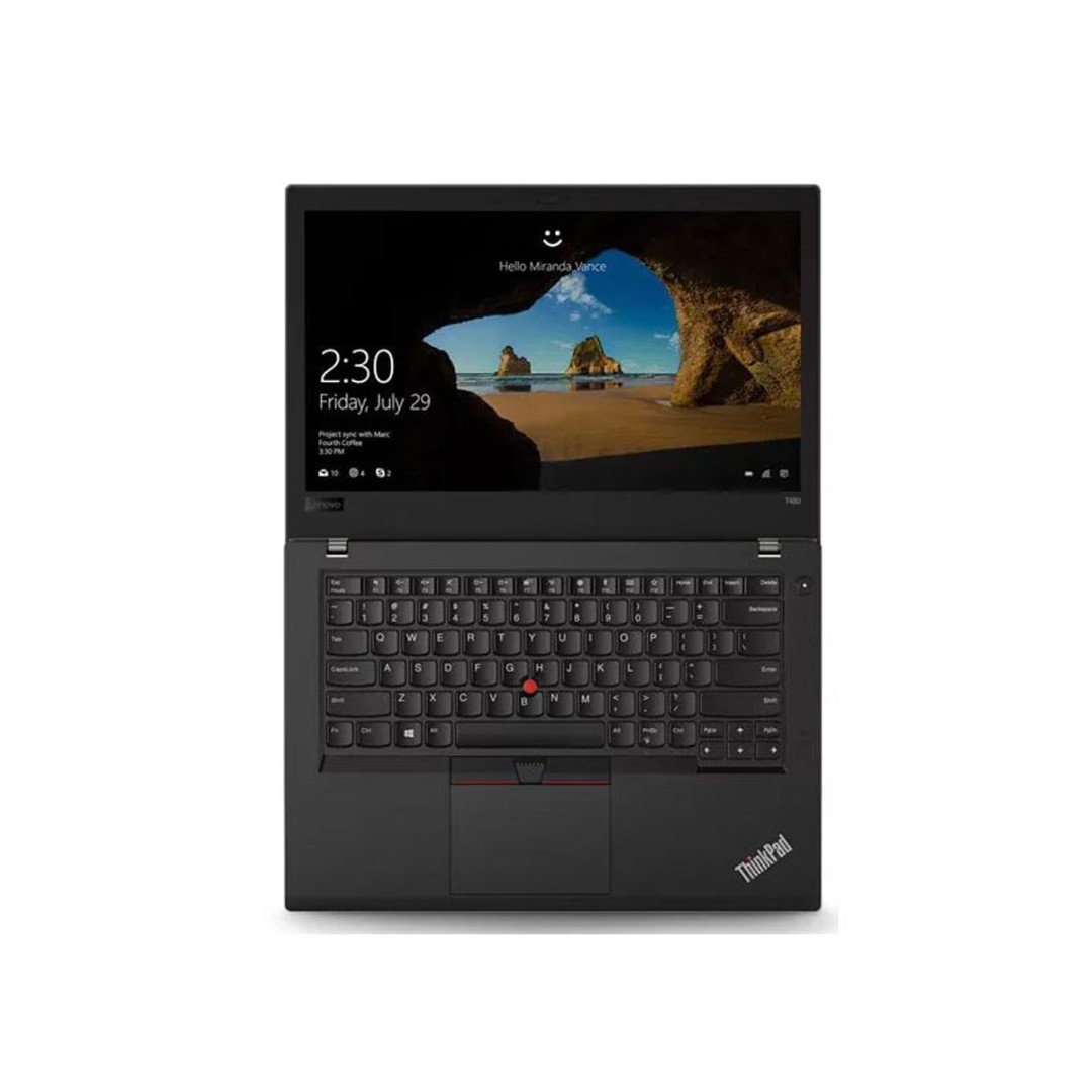  Lenovo ThinkPad T480 Laptop | Intel Core i7-8550U | 8 GB DDR4-2400 | 256 GB SSD M.2 | 14.0 inch FHD 