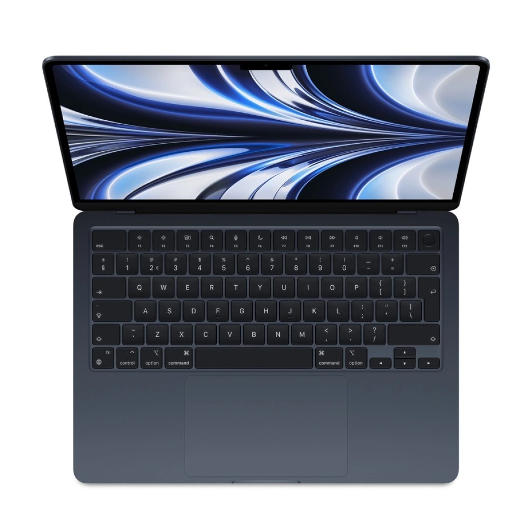 Apple MacBook Air 2022 Laptop | M2 8-core | 8 GB Ram | M2 10-Core GPU | 512 GB SSD | Qwerty | Blauw