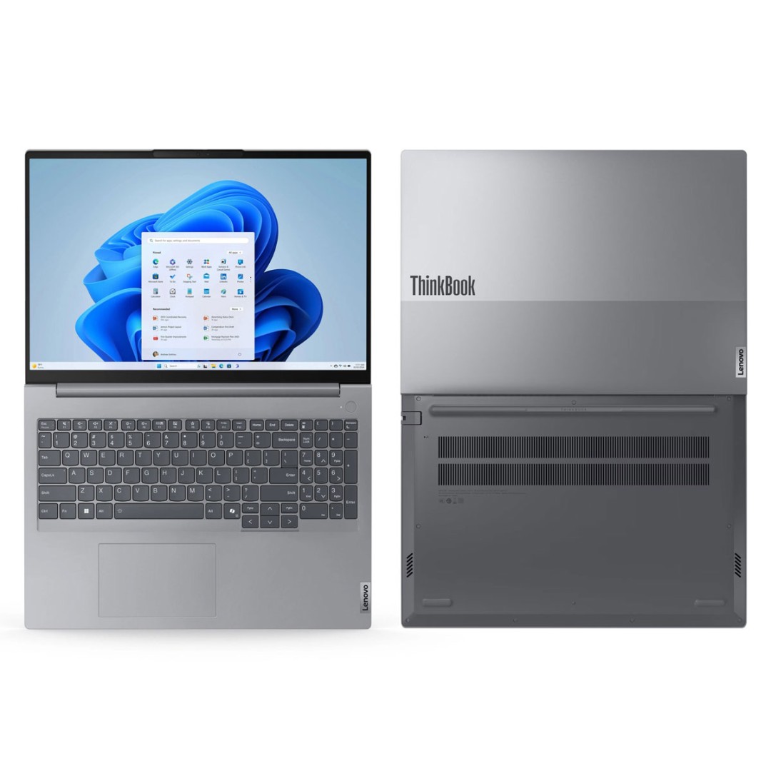  Lenovo ThinkBook 16 G7 IML Laptop | Intel Core U5-125U | 16 GB DDR5-5600 | 512 GB SSD PCIe | 16.0 inch WUXGA
