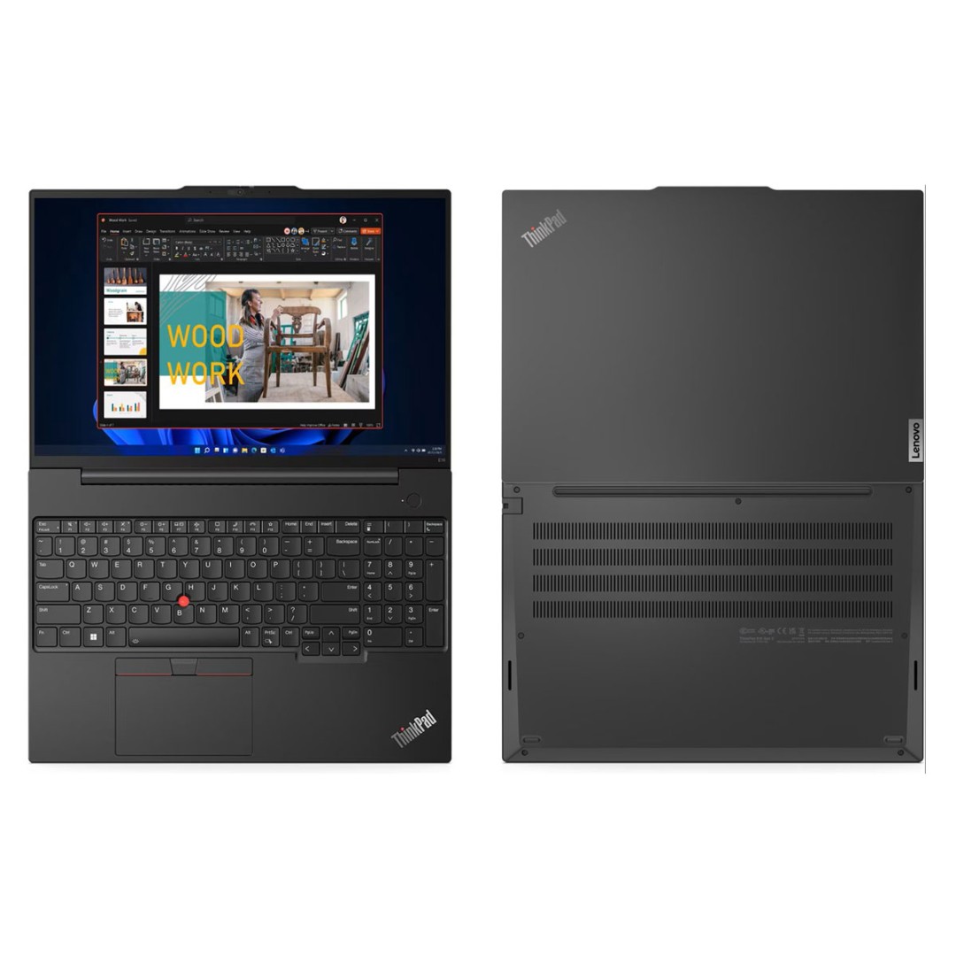  Lenovo ThinkPad E16 Gen 1 Laptop | Intel Core i5-1335U | 8 GB DDR4-3200 | 256 GB SSD PCIe | 16.0 inch WUXGA