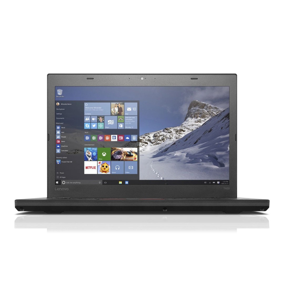  Lenovo ThinkPad T460 Laptop | Intel Core i5-6300U | 8 GB PC3L-12800 | 250 GB SATA | 14.0 inch FHD